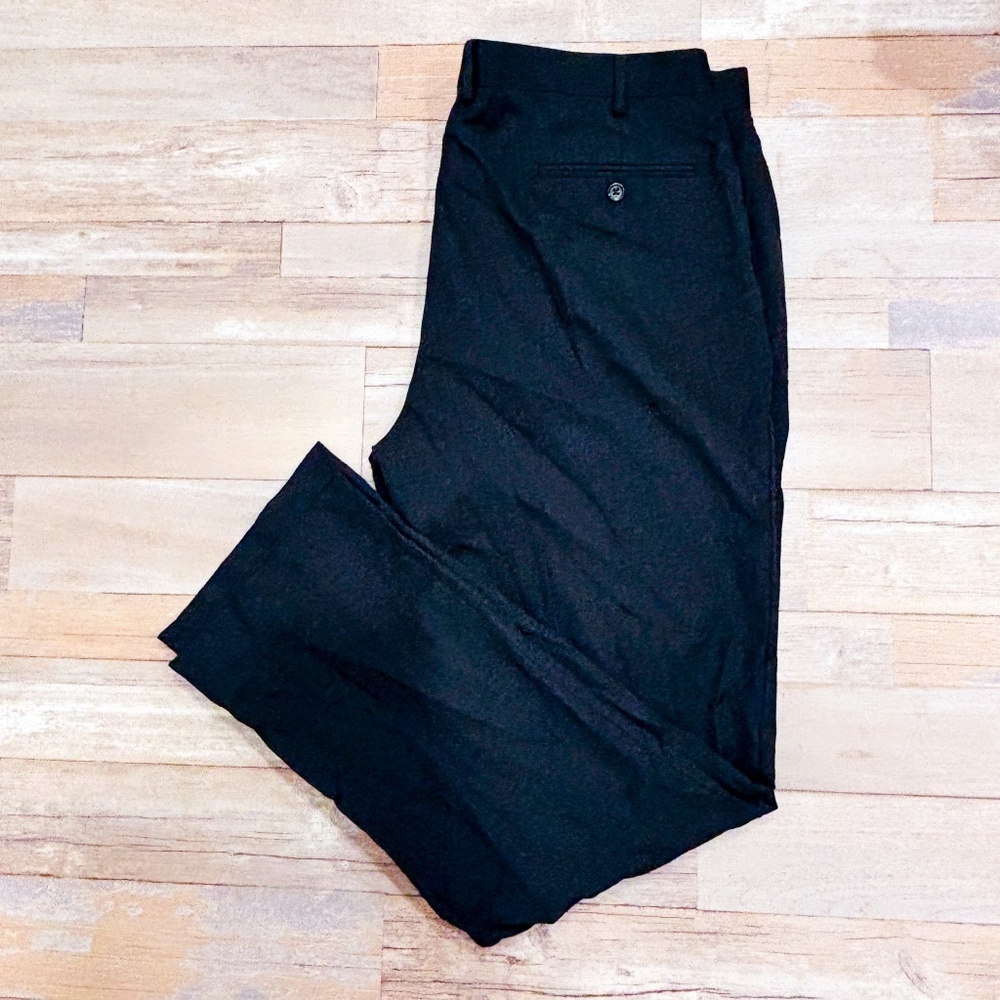 MICHAEL KORS Charcoal Wool Dress Pants Men’s Classic Fit Trousers | Size 41 *